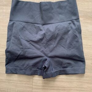 Women's High-Waisted Black Shorts